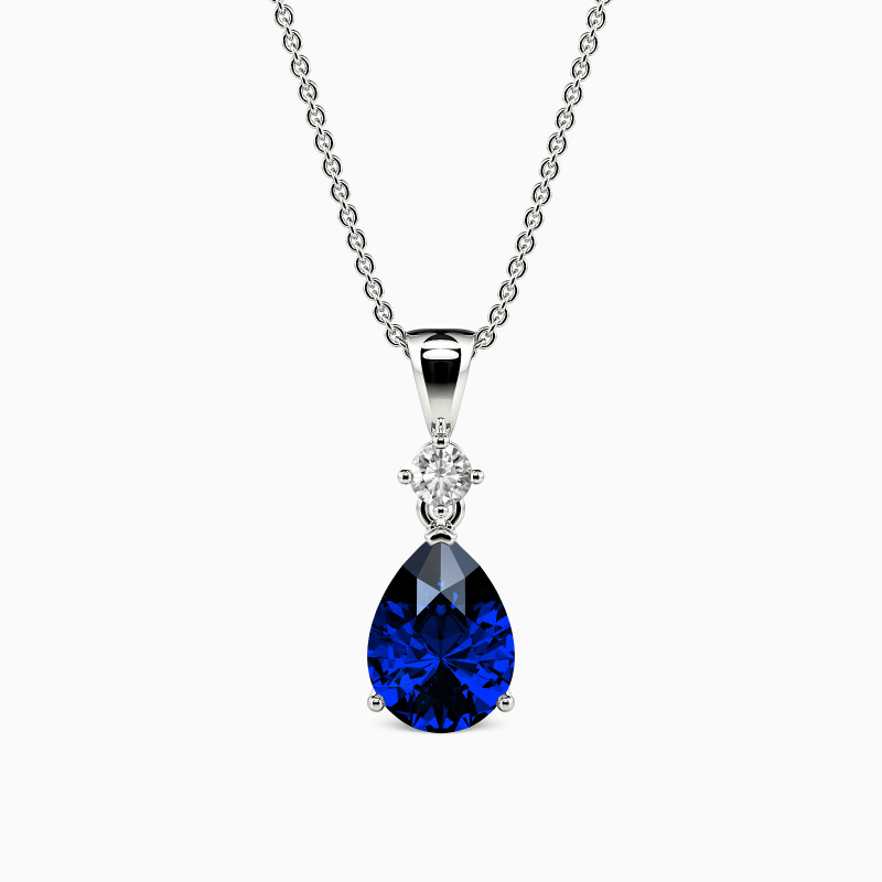 "Magic in Your Eyes" Pear Cut Necklace