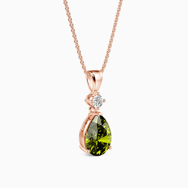 "Magic in Your Eyes" Pear Cut Necklace