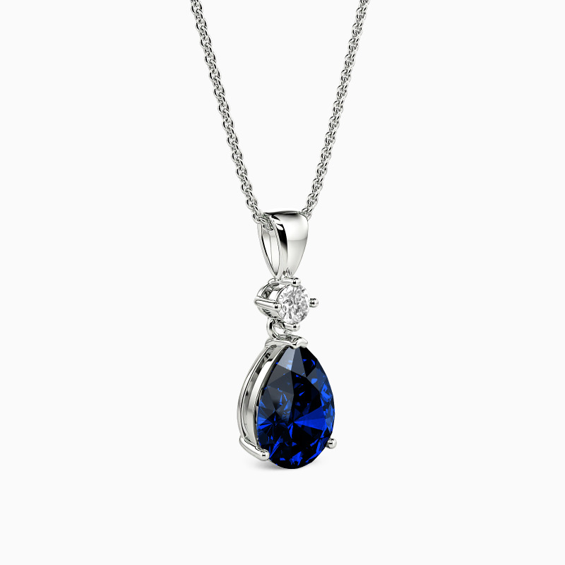 "Magic in Your Eyes" Pear Cut Necklace