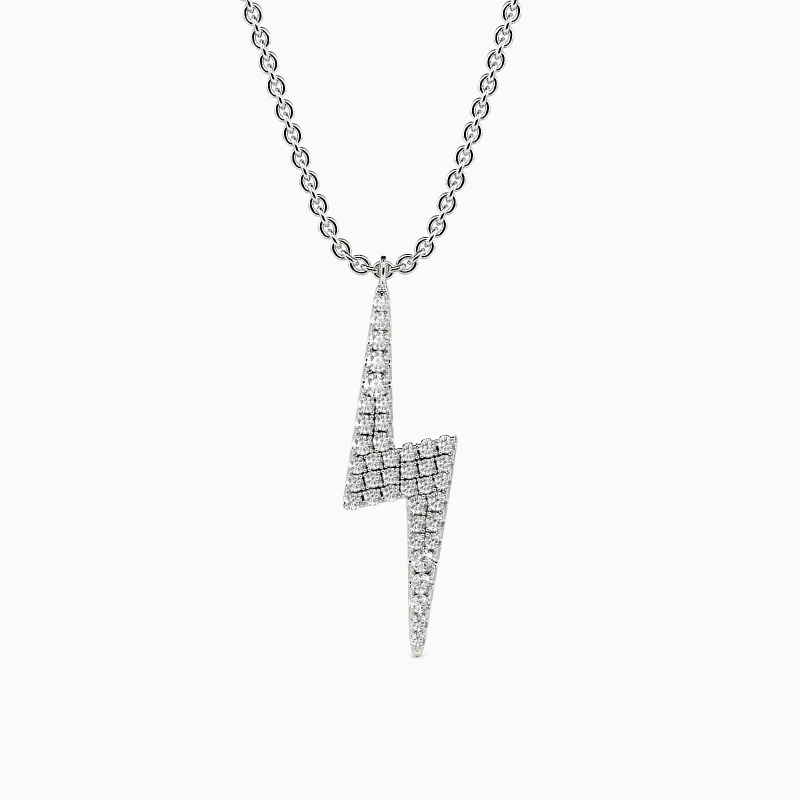 "Light My World" Round Cut Necklace