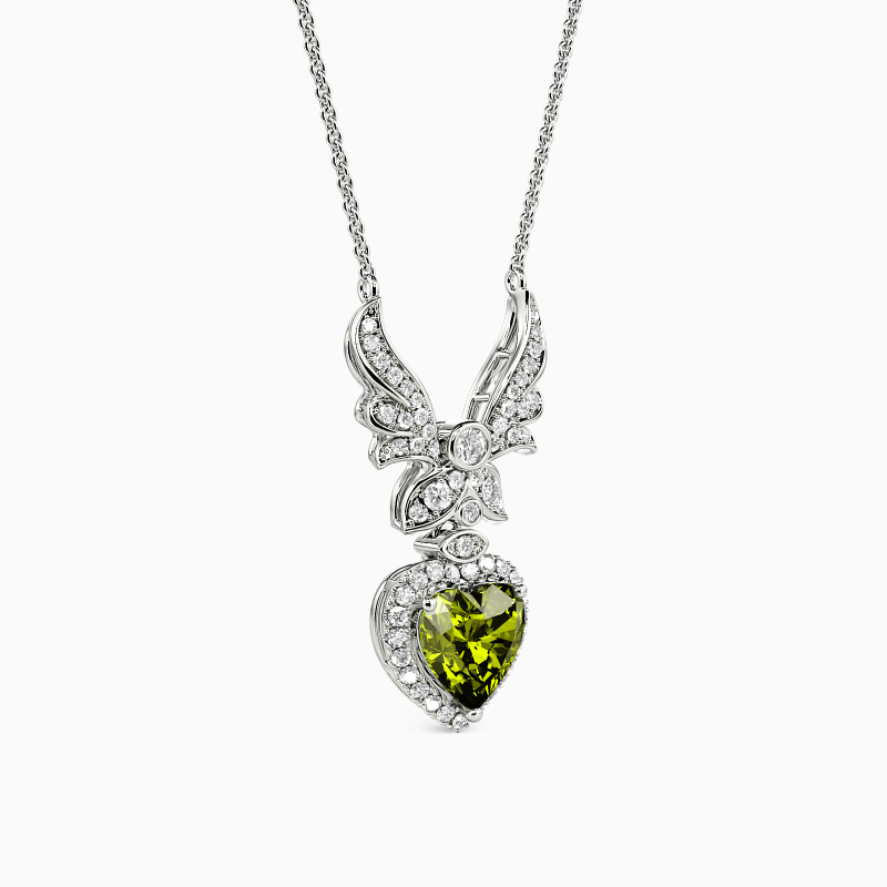 "Angel’s Heart" Halo Necklace