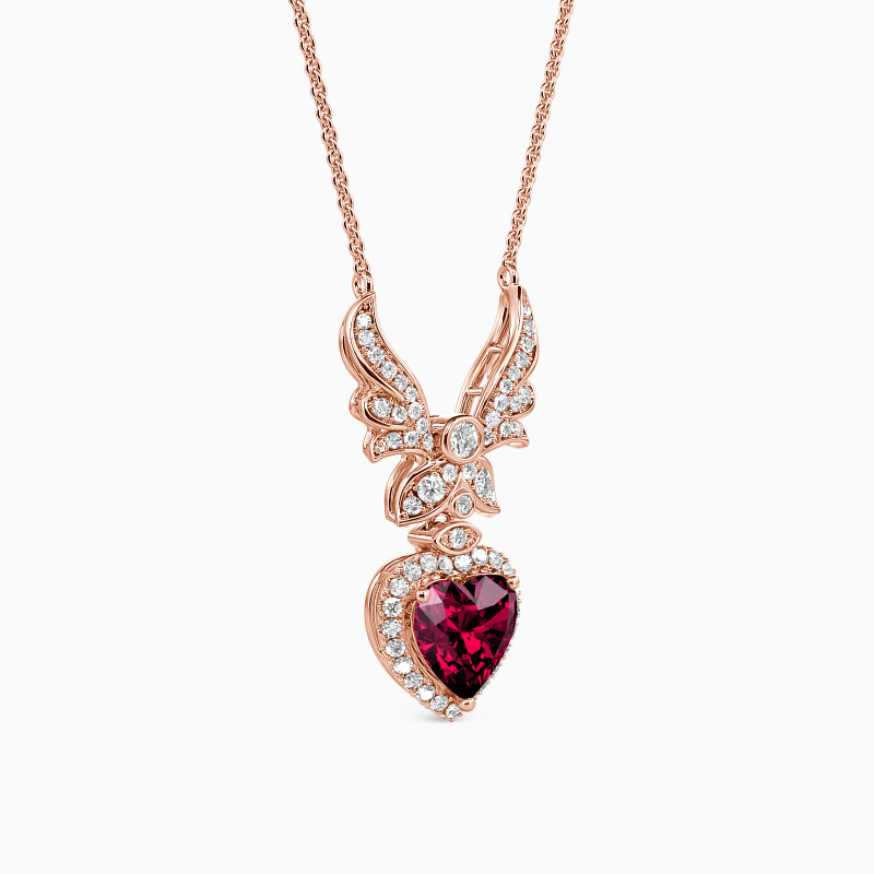 "Angel’s Heart" Halo Necklace