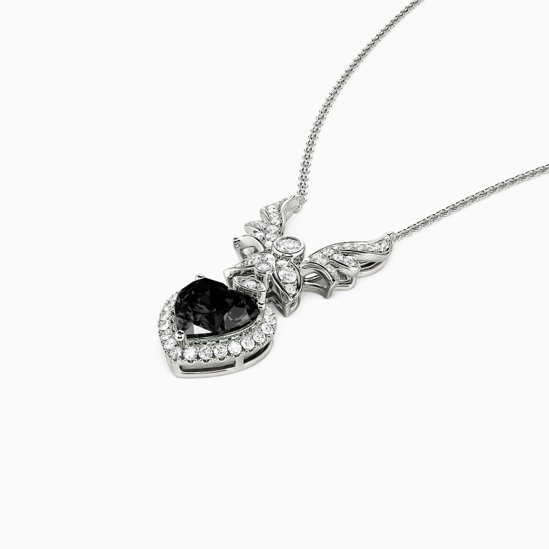 "Angel’s Heart" Halo Necklace