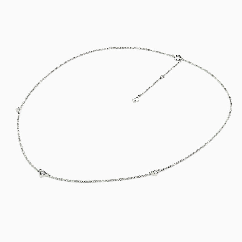 "Faithfully" Round Cut Necklace