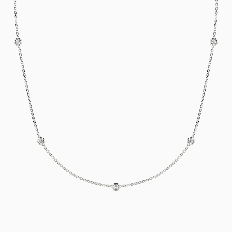"Something" Round Cut Necklace