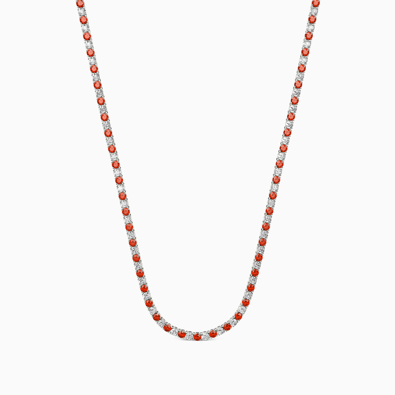 "From Star to Stardust" Tennis Necklace