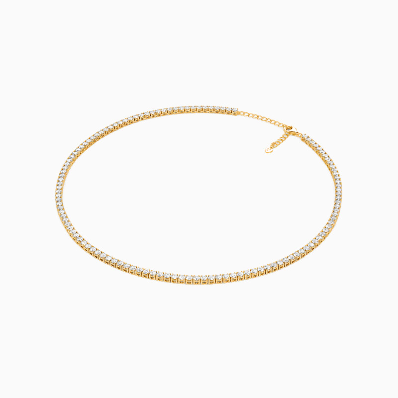 "From Star to Stardust" Tennis Necklace