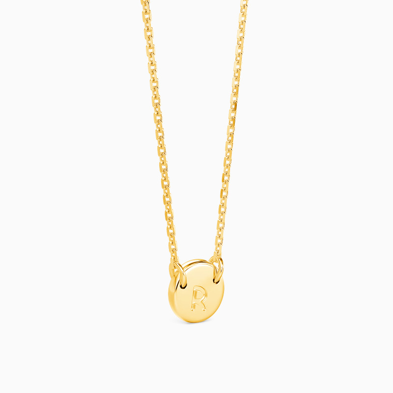 "Your Initials by My Heart" Engravable Necklace