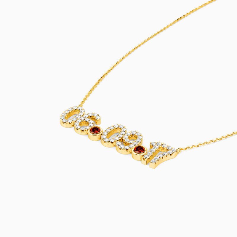 "Kostbarer Moment" Personalisierter Datumsanhänger