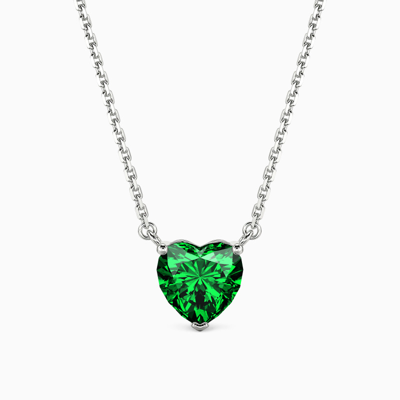 "Lovemist" Heart Cut Necklace