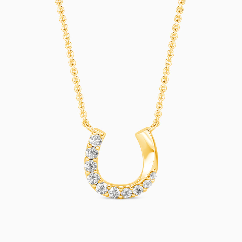 "Everly Luck" Horseshoe Necklace