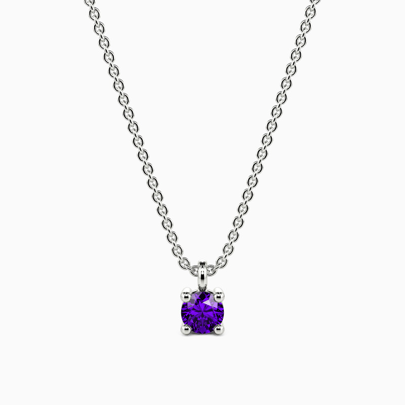 "One & Only" Round Cut Necklace