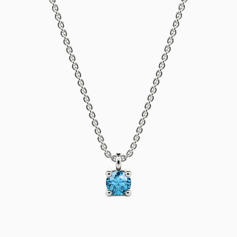 "One & Only" Round Cut Necklace