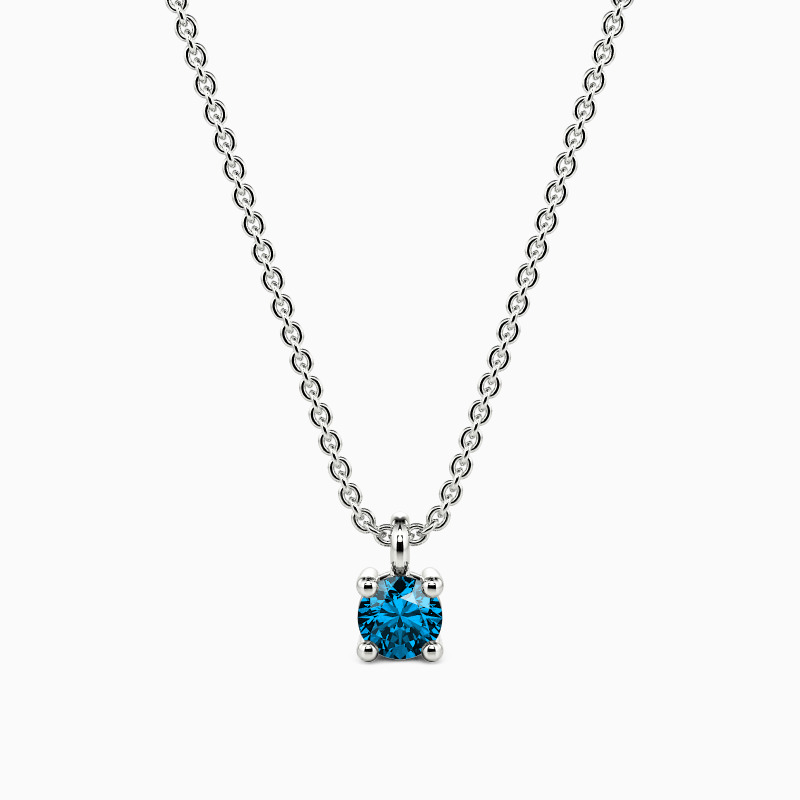 "One & Only" Round Cut Necklace