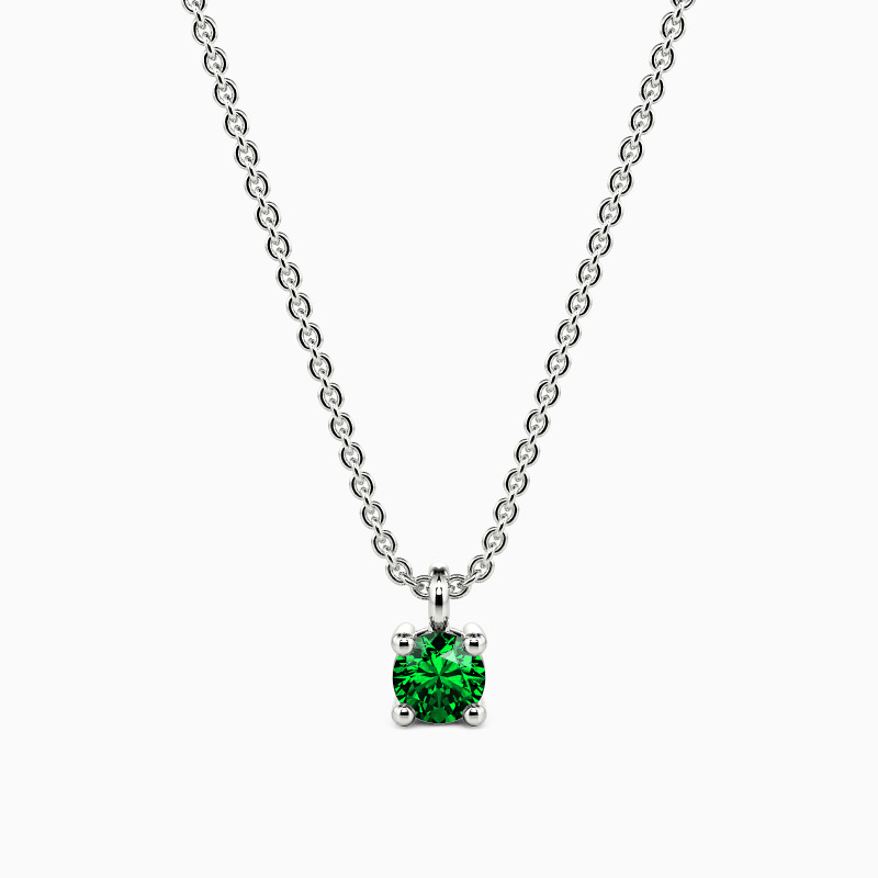 "One & Only" Round Cut Necklace