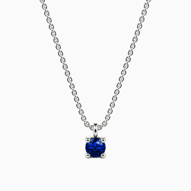 "One & Only" Round Cut Necklace