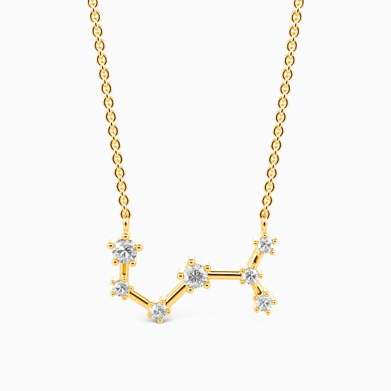"The Hidden" Scorpio Constellation Necklace