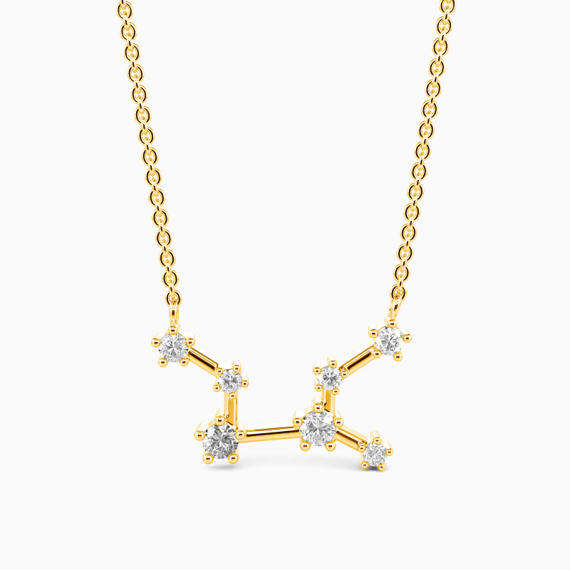 "The Pure" Virgo Constellation Necklace