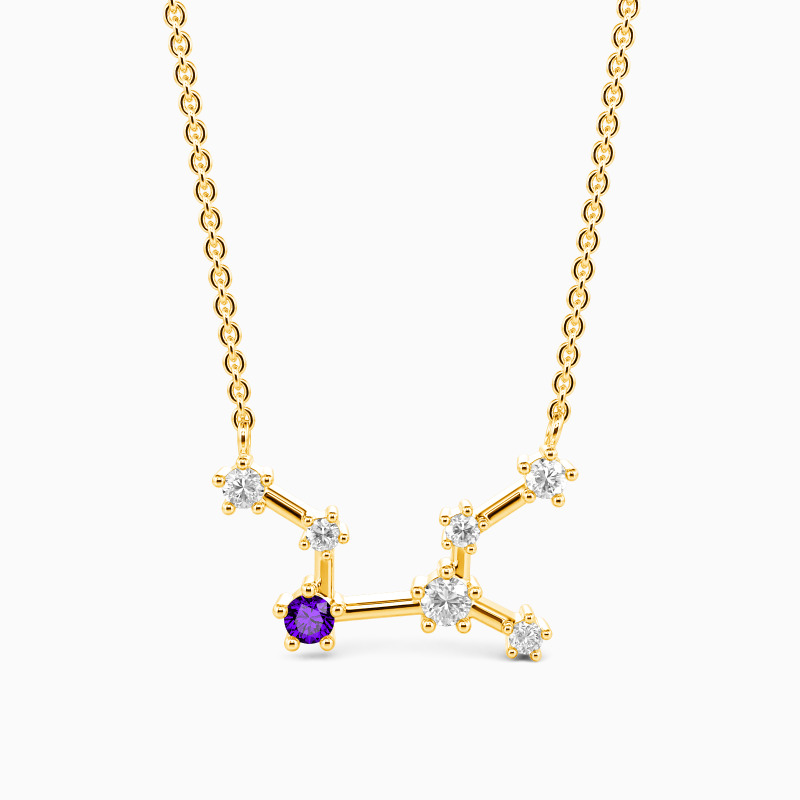 "The Pure" Virgo Constellation Necklace