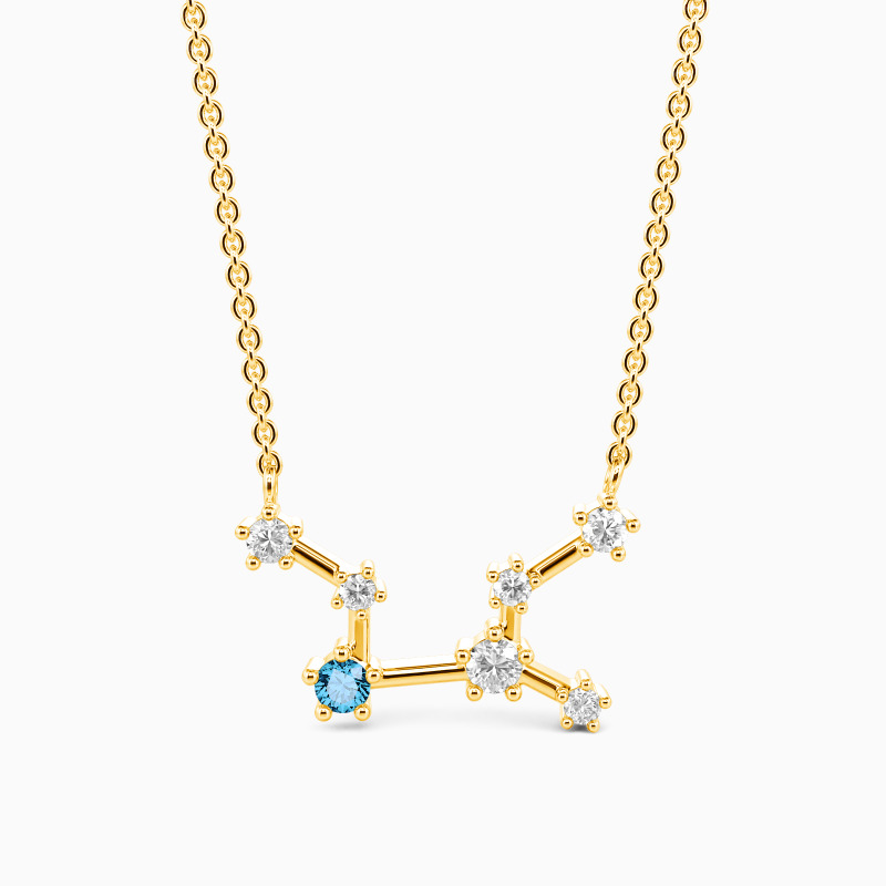 "The Pure" Virgo Constellation Necklace