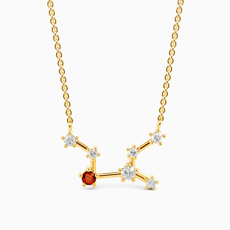 "The Pure" Virgo Constellation Necklace
