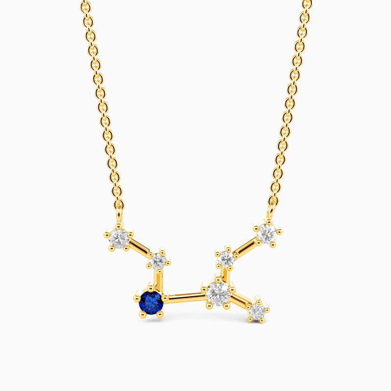 "The Pure" Virgo Constellation Necklace