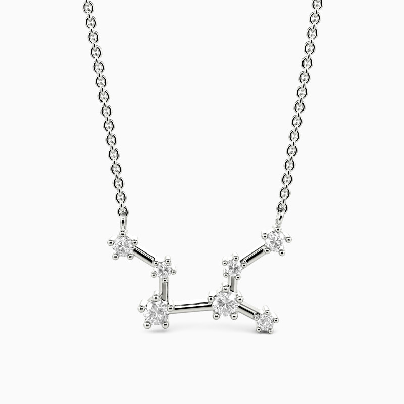 "The Pure" Virgo Constellation Necklace