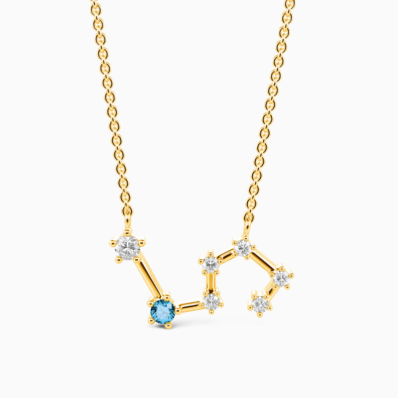 "The Flare" Leo Constellation Necklace
