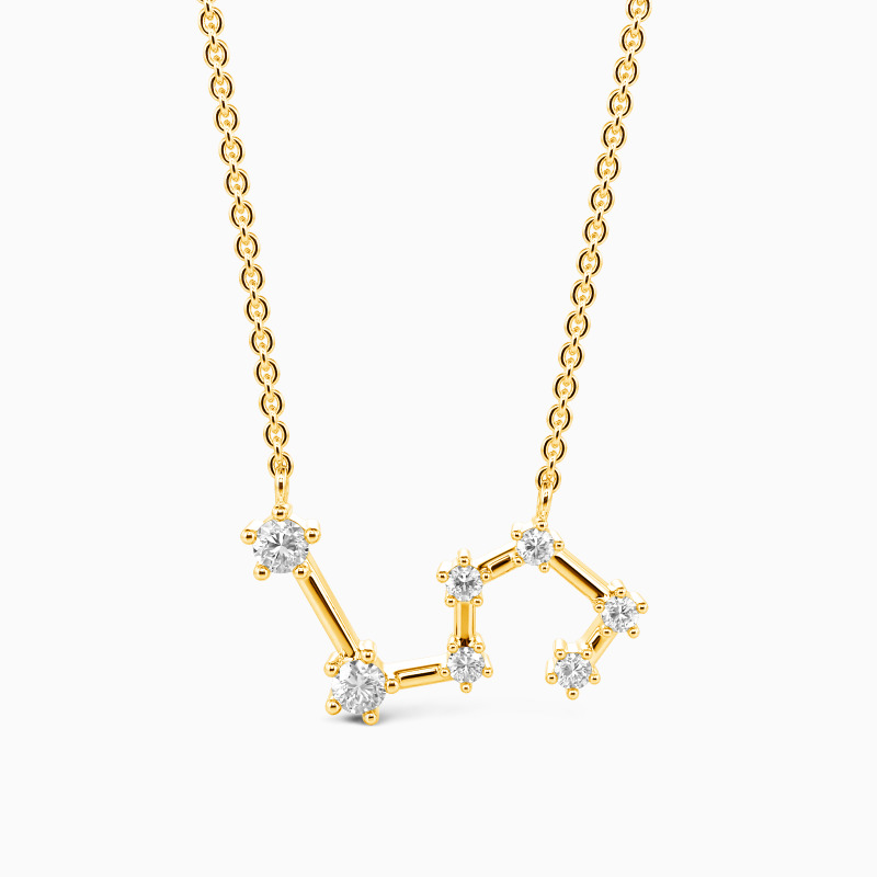 "The Flare" Leo Constellation Necklace