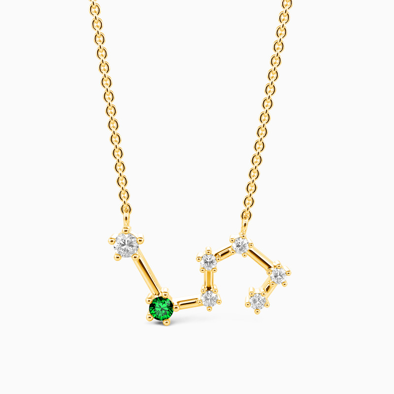 "The Flare" Leo Constellation Necklace