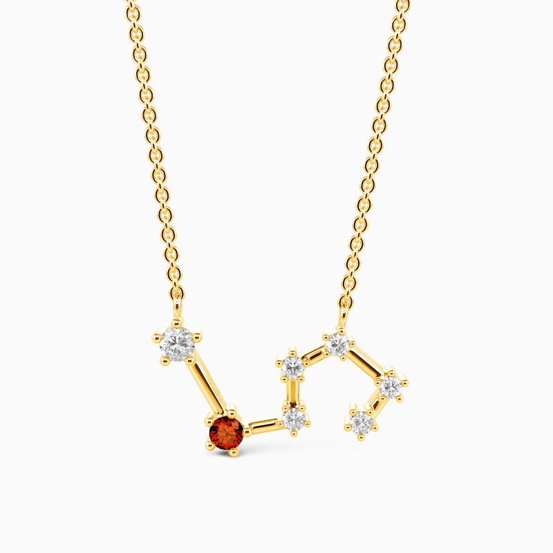 "The Flare" Leo Constellation Necklace