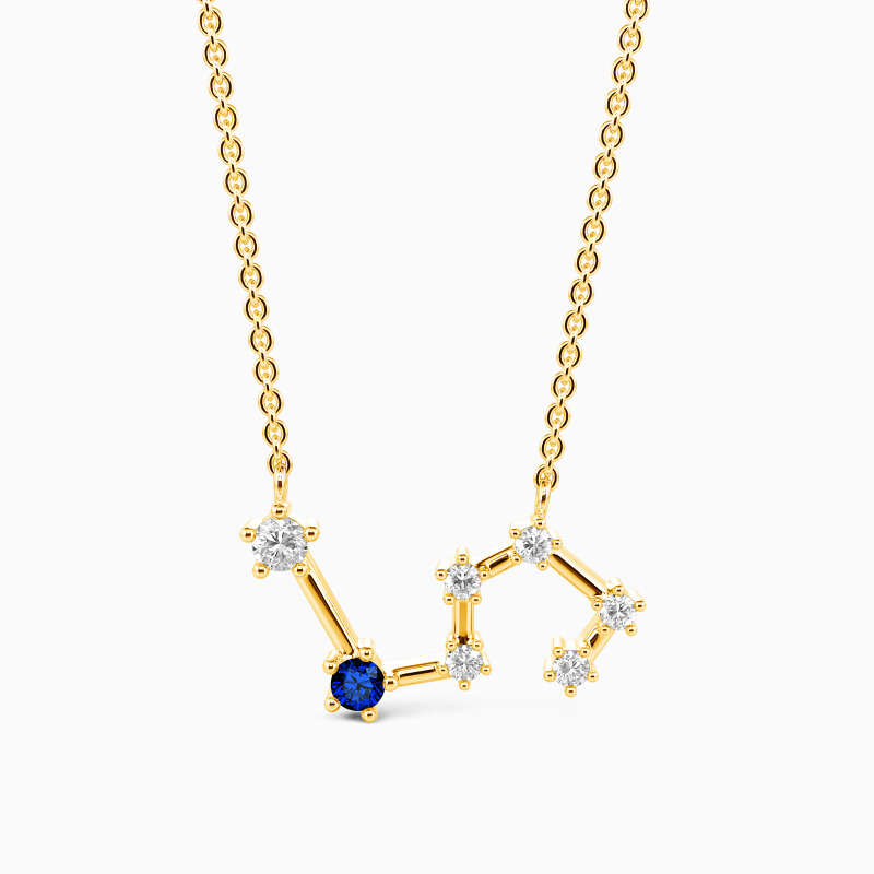 "The Flare" Leo Constellation Necklace