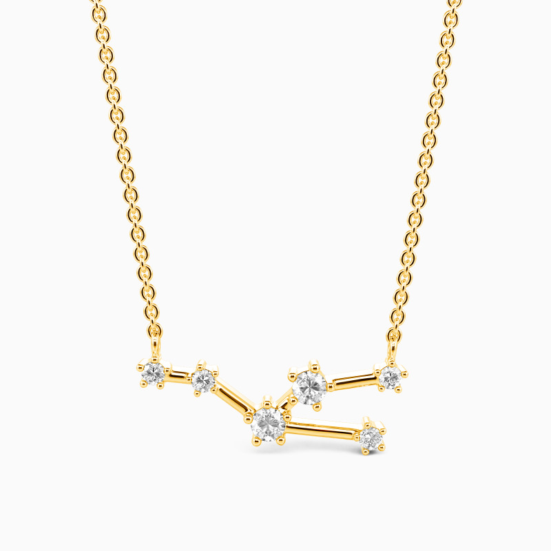"The Earth" Taurus Constellation Necklace