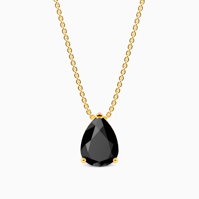 "Morning Mist" Pear Cut Necklace