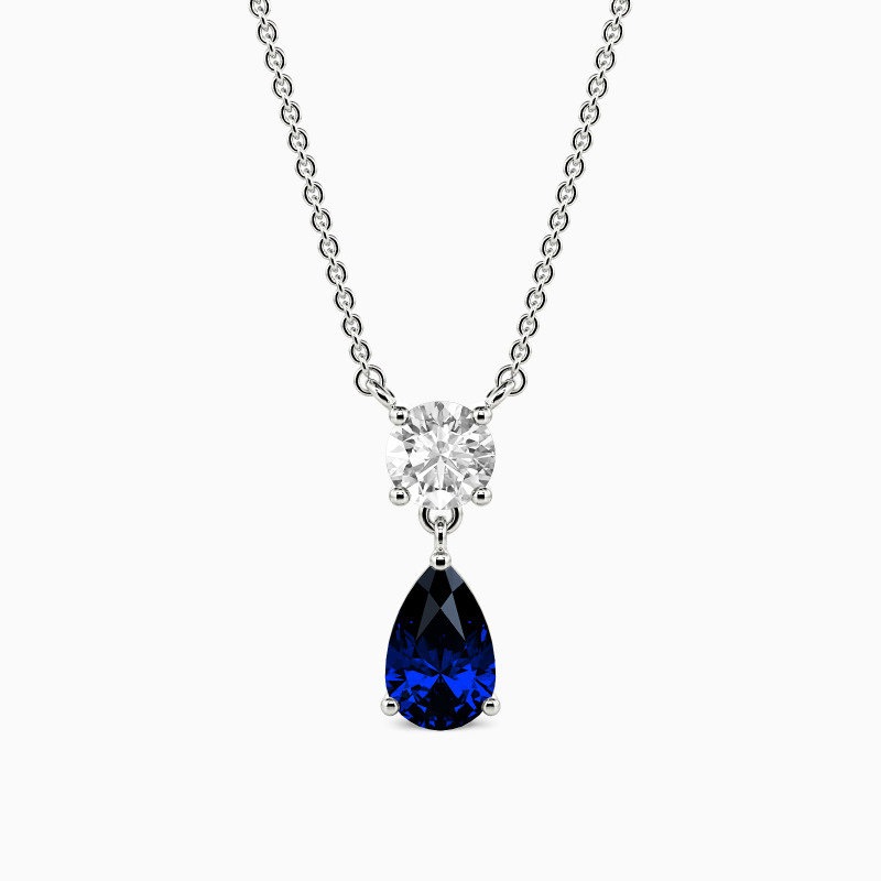 "Still & Sway" Pear Cut Necklace