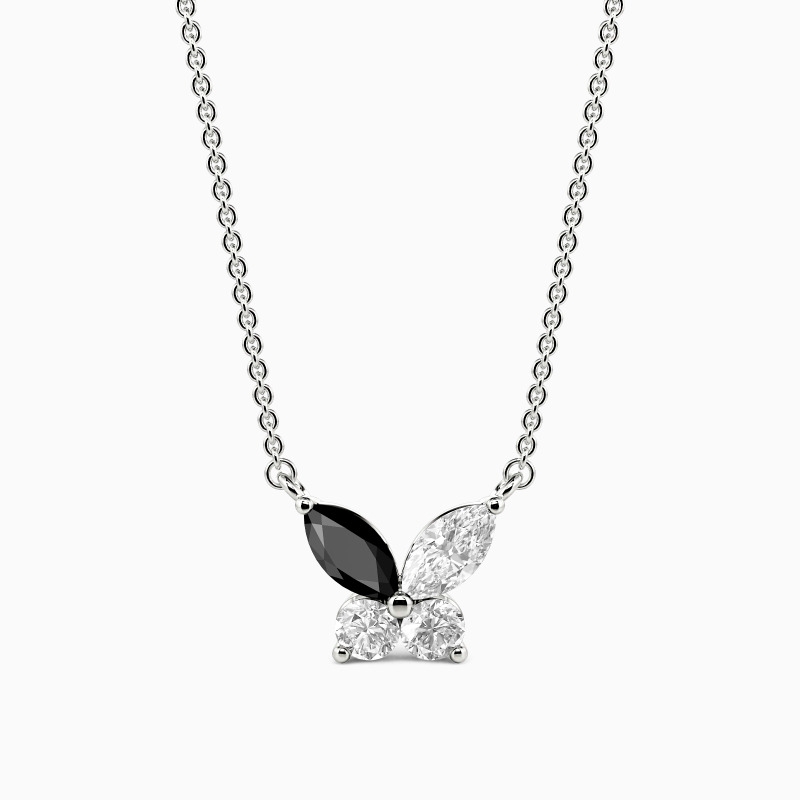 "Flutter Echo" Petite Butterfly Necklace