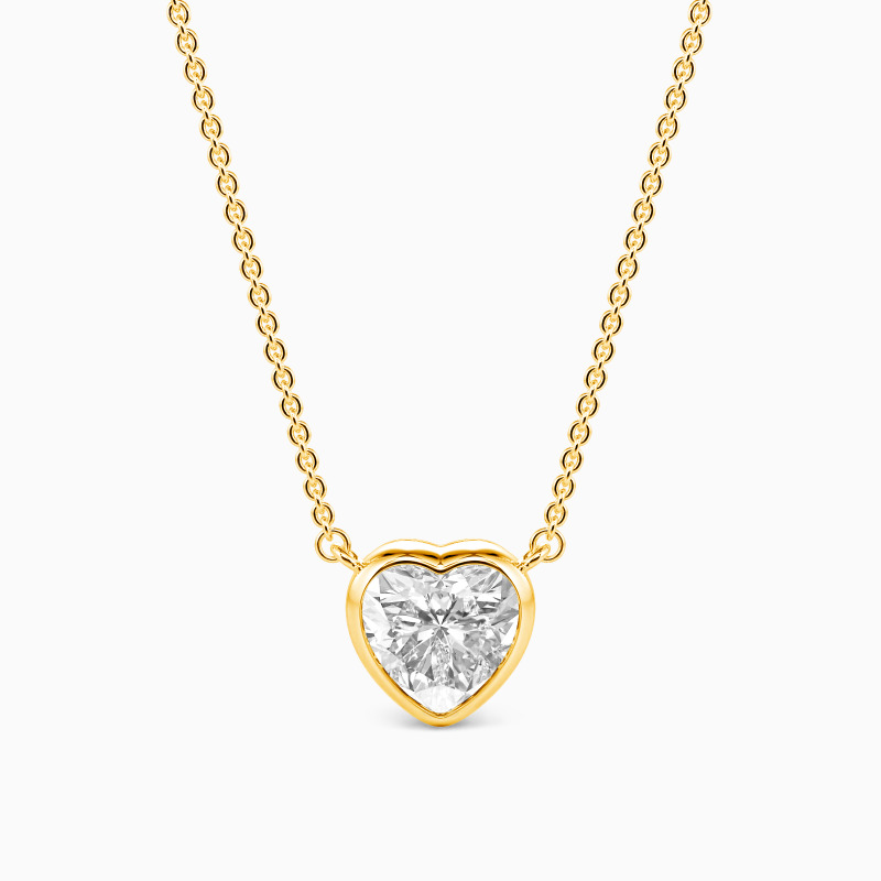 "Kept" Heart Cut Necklace