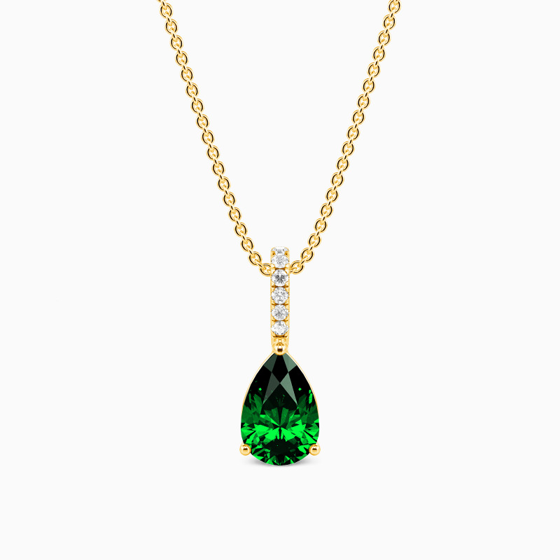 "Étoile Filante" Taille poire Collier