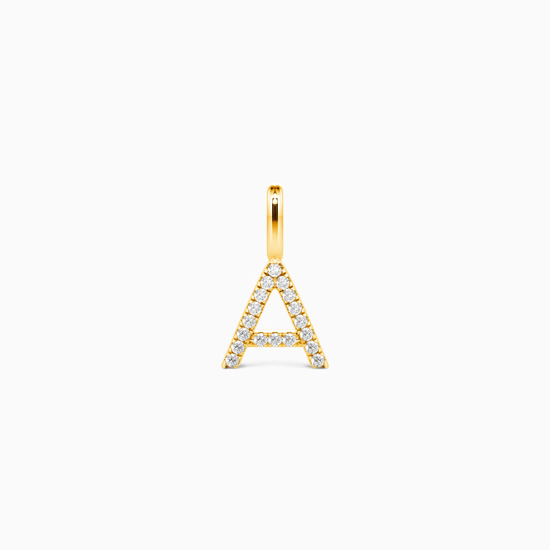 "Sign of Self" Personalized Initial Charm