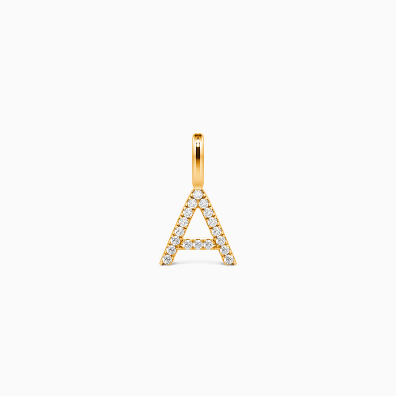 "Sign of Self" Personalized Initial Charm