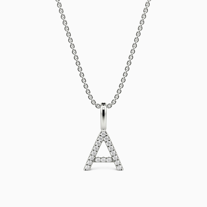 "Sign of Self" Personalized Initial Necklace