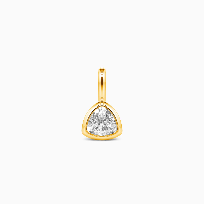 "Borrowed Time" Trillion Cut Bezel Charm