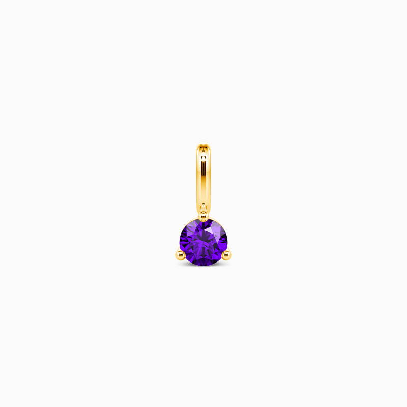 "Secret Date" Round Cut Charm