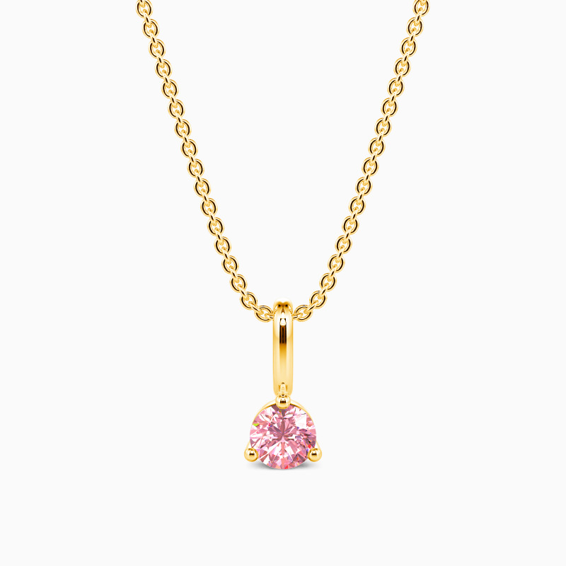 "Secret Date" Round Cut Necklace