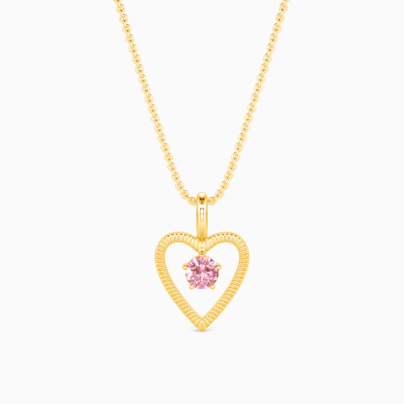 "Wholehearted" Heart Necklace