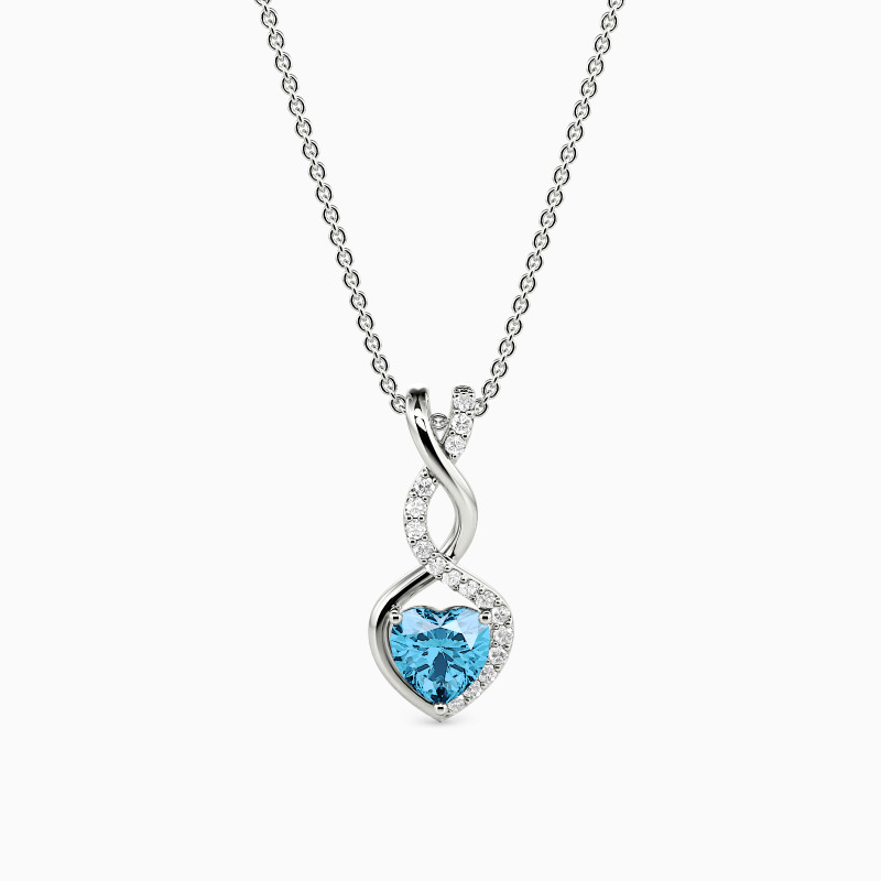 "Endless Heartfelt" Heart Cut Necklace