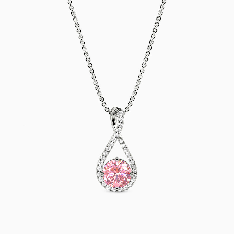 "Elysia" Round Cut Necklace
