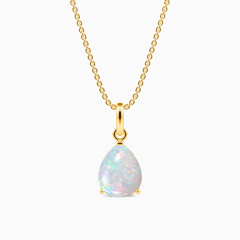 "A Little Forever" Pear Cut Opal Necklace