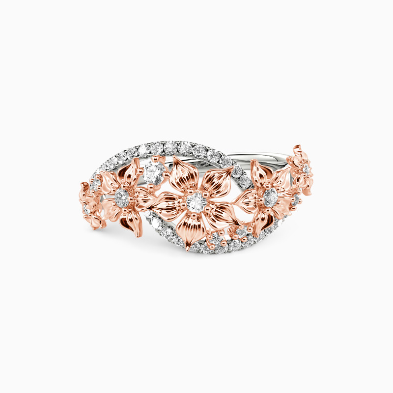 "Mon amour rêvé" Bague florale