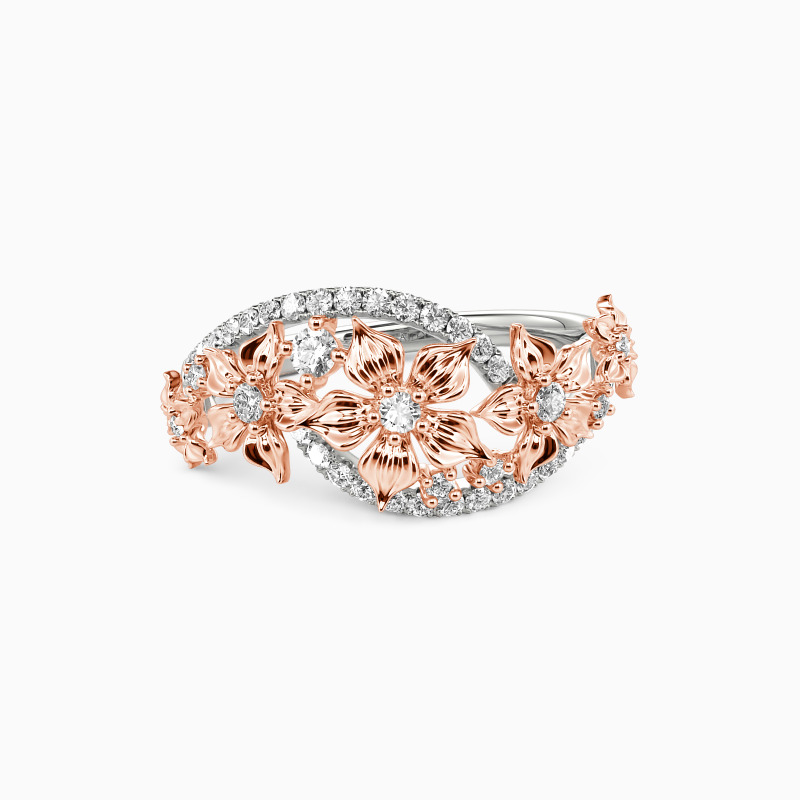 "Mon amour rêvé" Bague florale